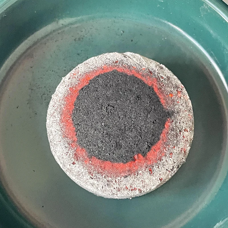 Wood Round Low Ash Coconut Shell Briquette Hookah Shisha Bbq Charcoal