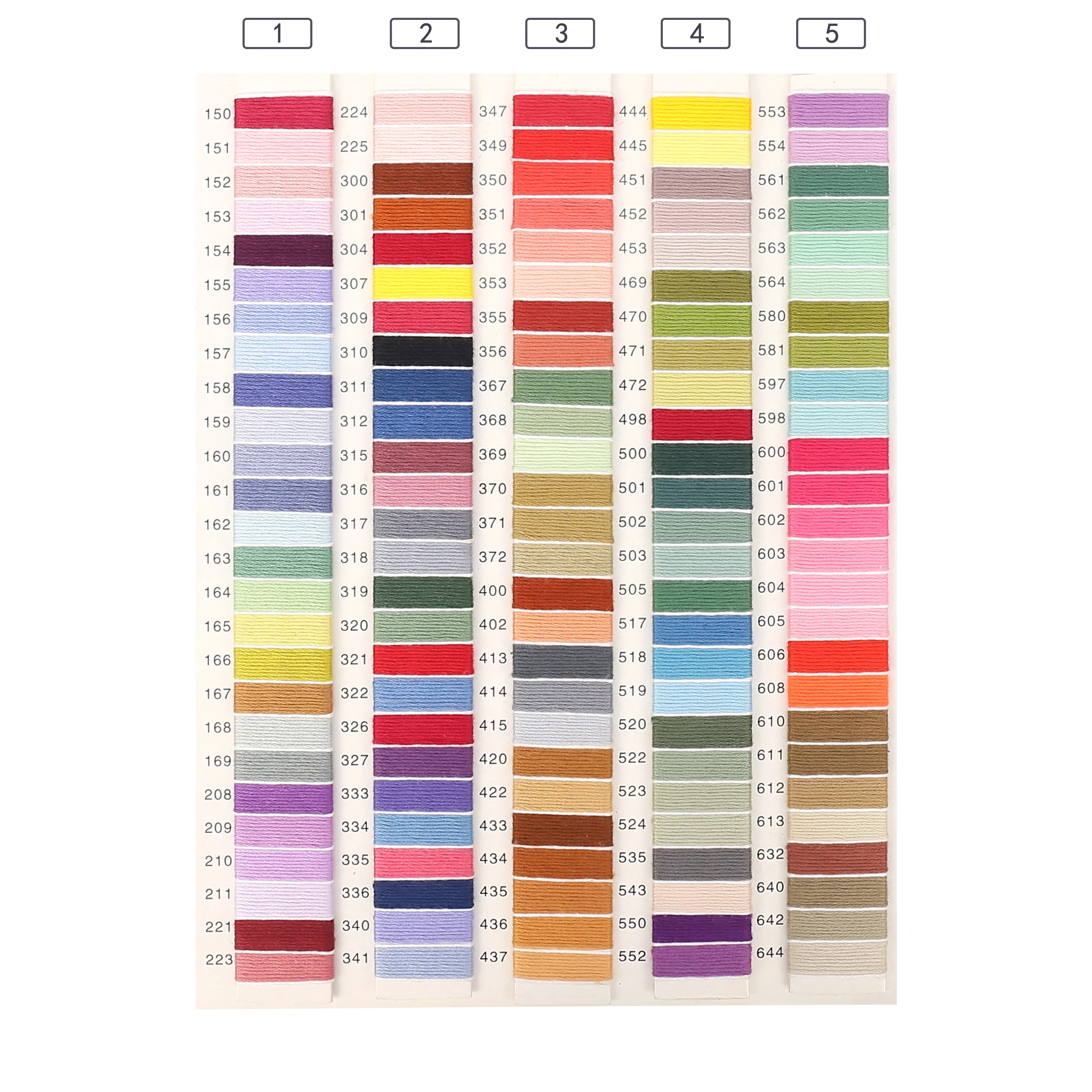 26S/2*6 хлопчатобумажная пряжа ручная вышивка крестиком нитки цветная