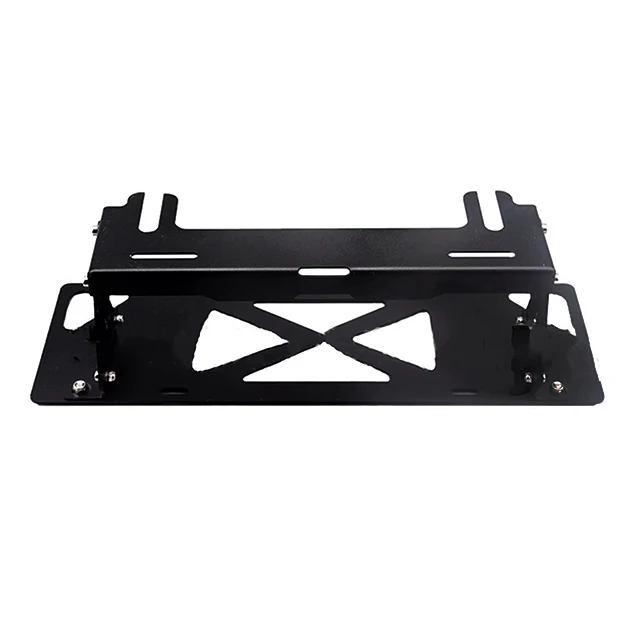 License Plate Holder 2018+ Jeep Wrangler Gladiator Frod F150 Bronco Compatible with Most Off-Road Vehicles Pickups SUV