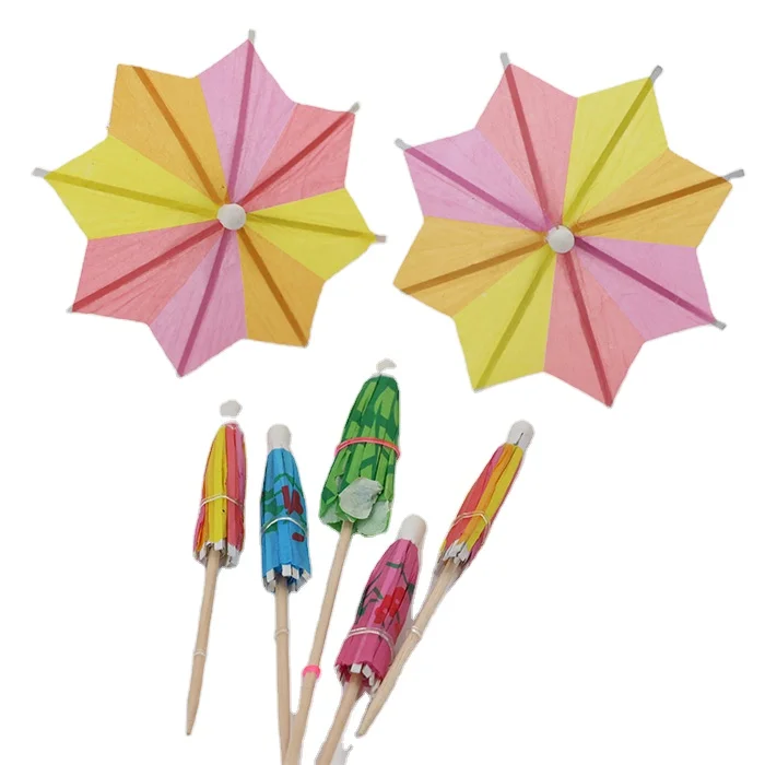Christmas Bar  Colorful Tools Shaker Bar fireworks  Eco-friendly   Bartender Drink Decorations  Umbrella Cocktail