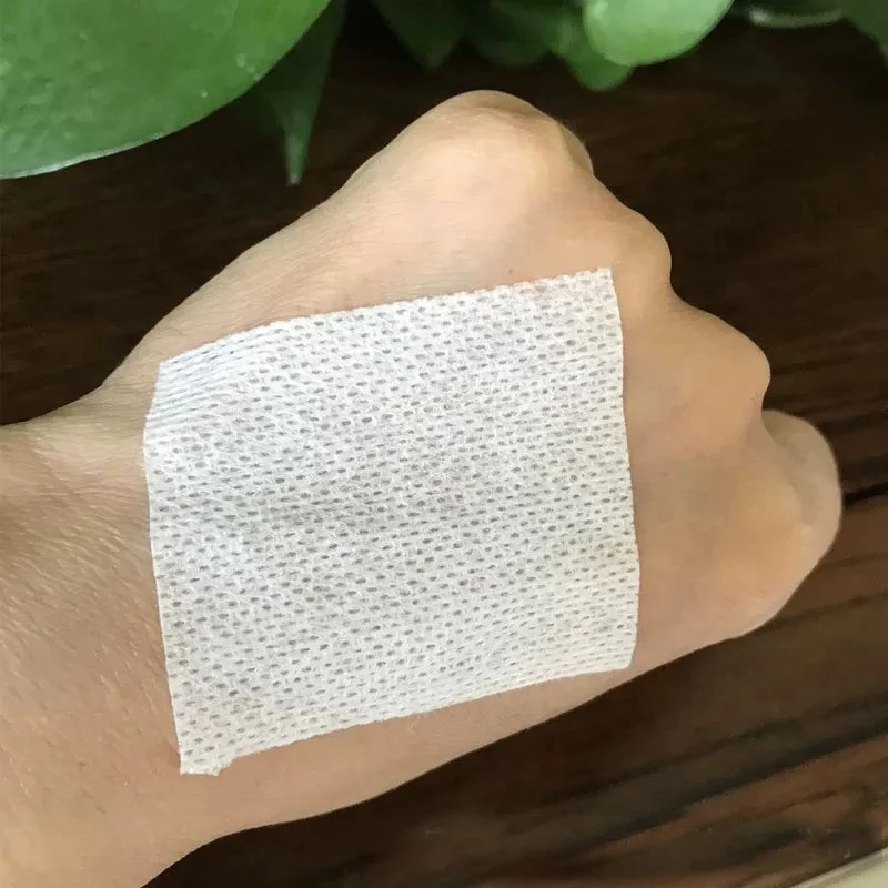 Customize Non-woven Elastic Breathable Micropore Non Woven Wound Dressing Roll Fixation Sticker