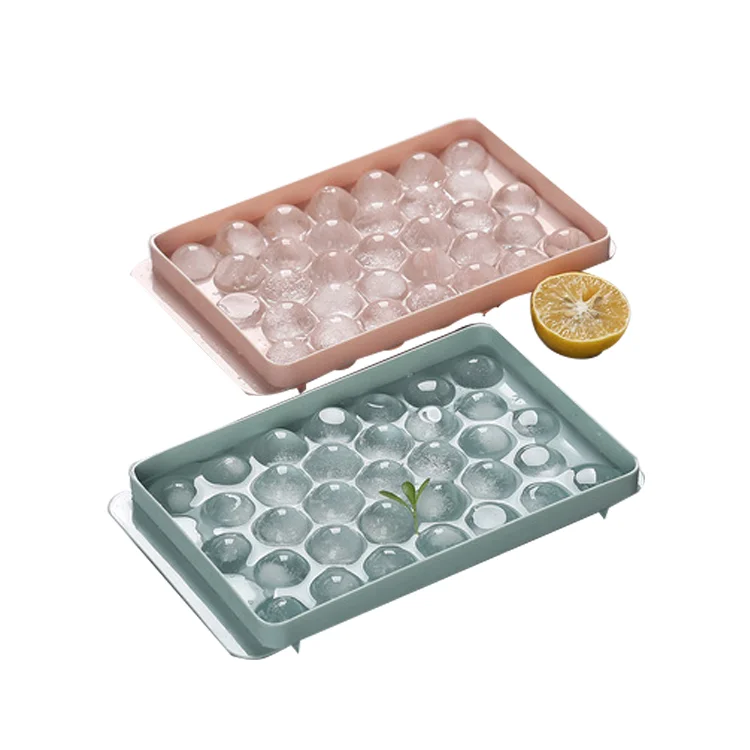 Быстрая коробка для морозильной камеры, Бытовой Холодильник, шарик для льда с крышкой, круглый пресс-форма для льда, артефакт