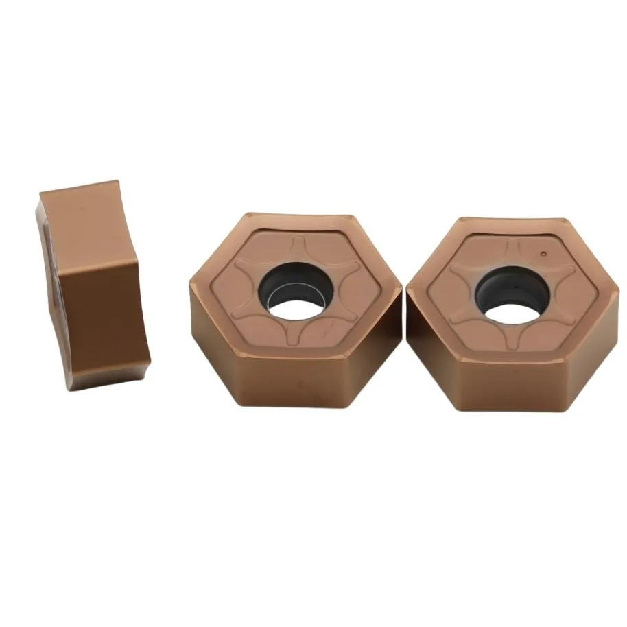 Manufacturer Supply Face Machining Milling Cutter HNMG060408 Tungsten Carbide High Feed Milling Insert for Steel Working