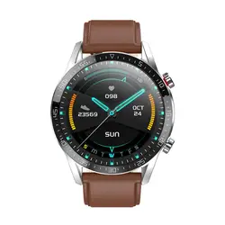 Luxury Blue tooth Smart Watch Speaker Call Heart Rate ECG Health Monitor Smartwatch