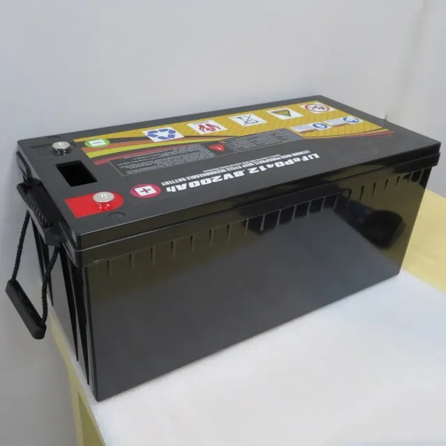 Long cycle life more than 2000 rechargeable battery 12v 200ah lifepo4 solar lithium battery for lead acid replacement