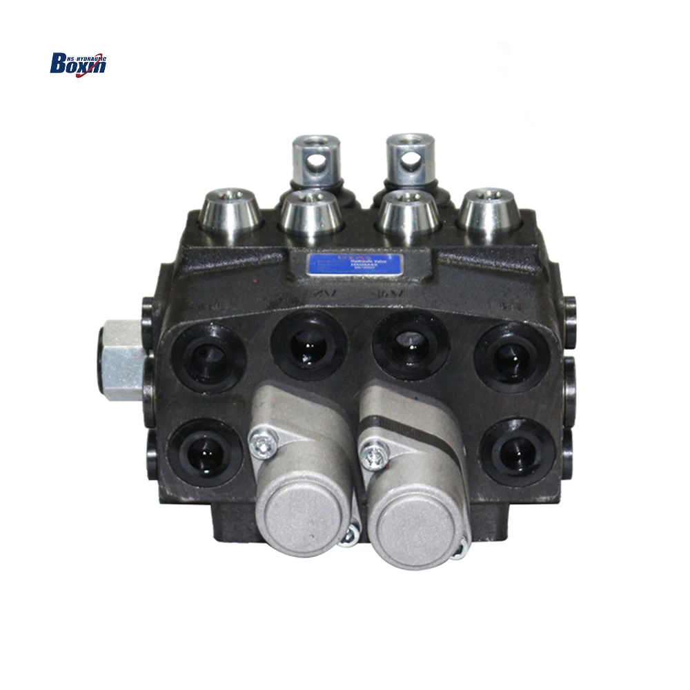 hot sale 45L/m 25MPA 3625PSI valve block hydraulic for loader excavator factory Wholesale With Best Price