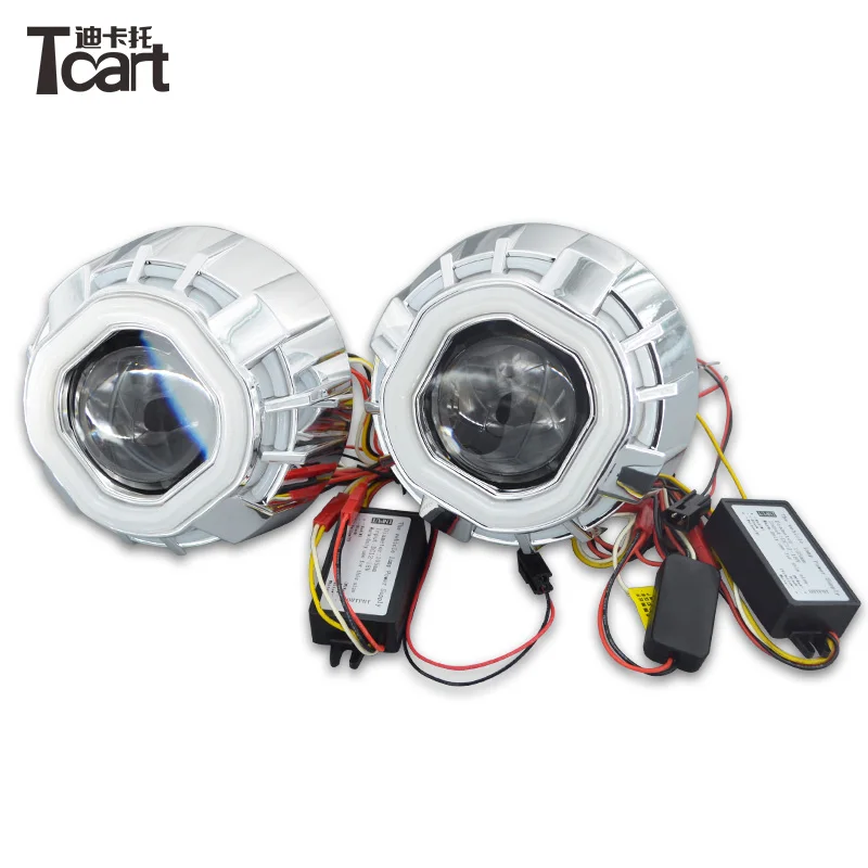  3 0 'Автомобильная фара HID Биксеноновая линза проектора левая передача вождения стандарта США подходит для обновления фар H1