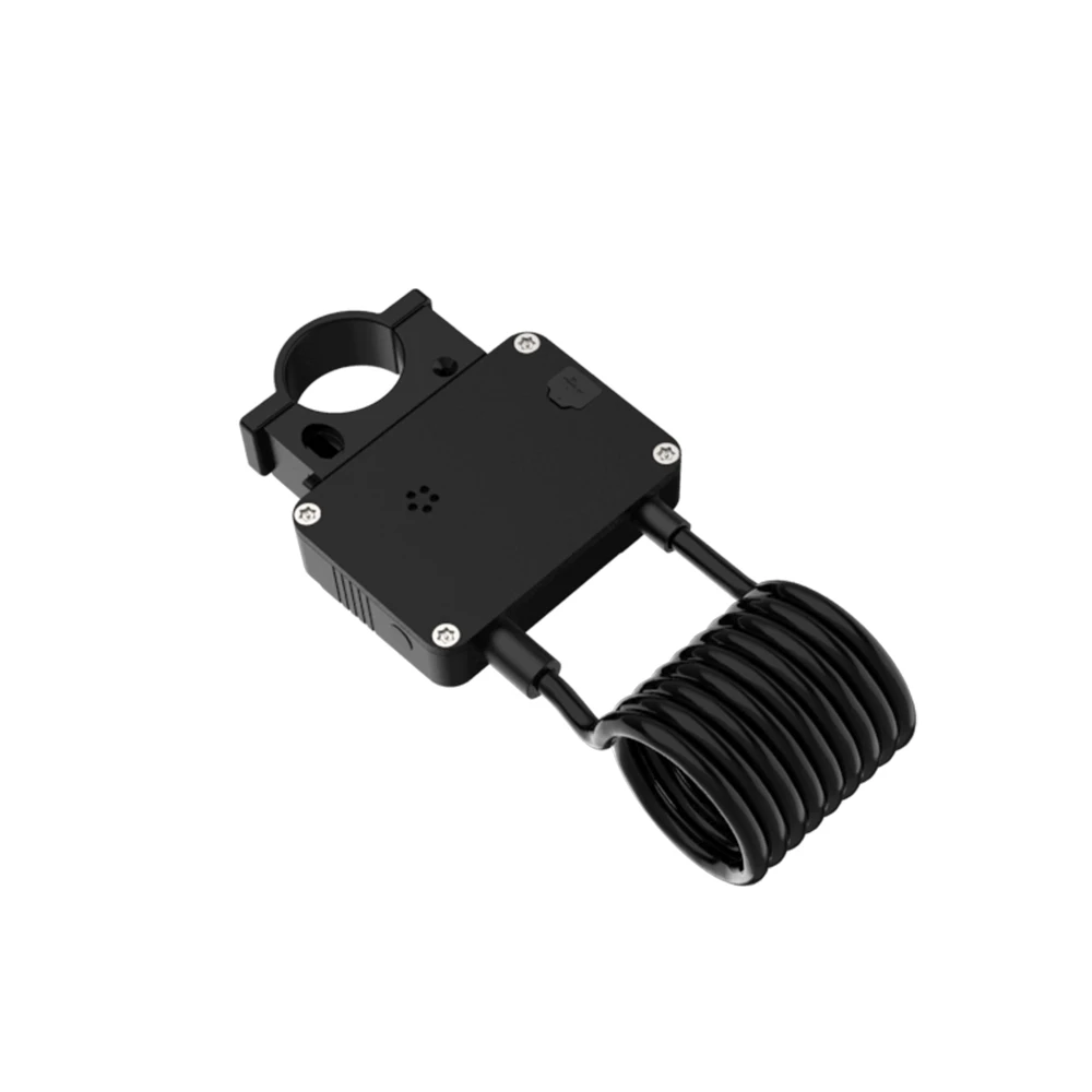 Omni Custom Waterproof IP66 App Control USB Charging Blue Tooth Cycle Smart Bicycle Personal Bike Steel Cable Chain Lock