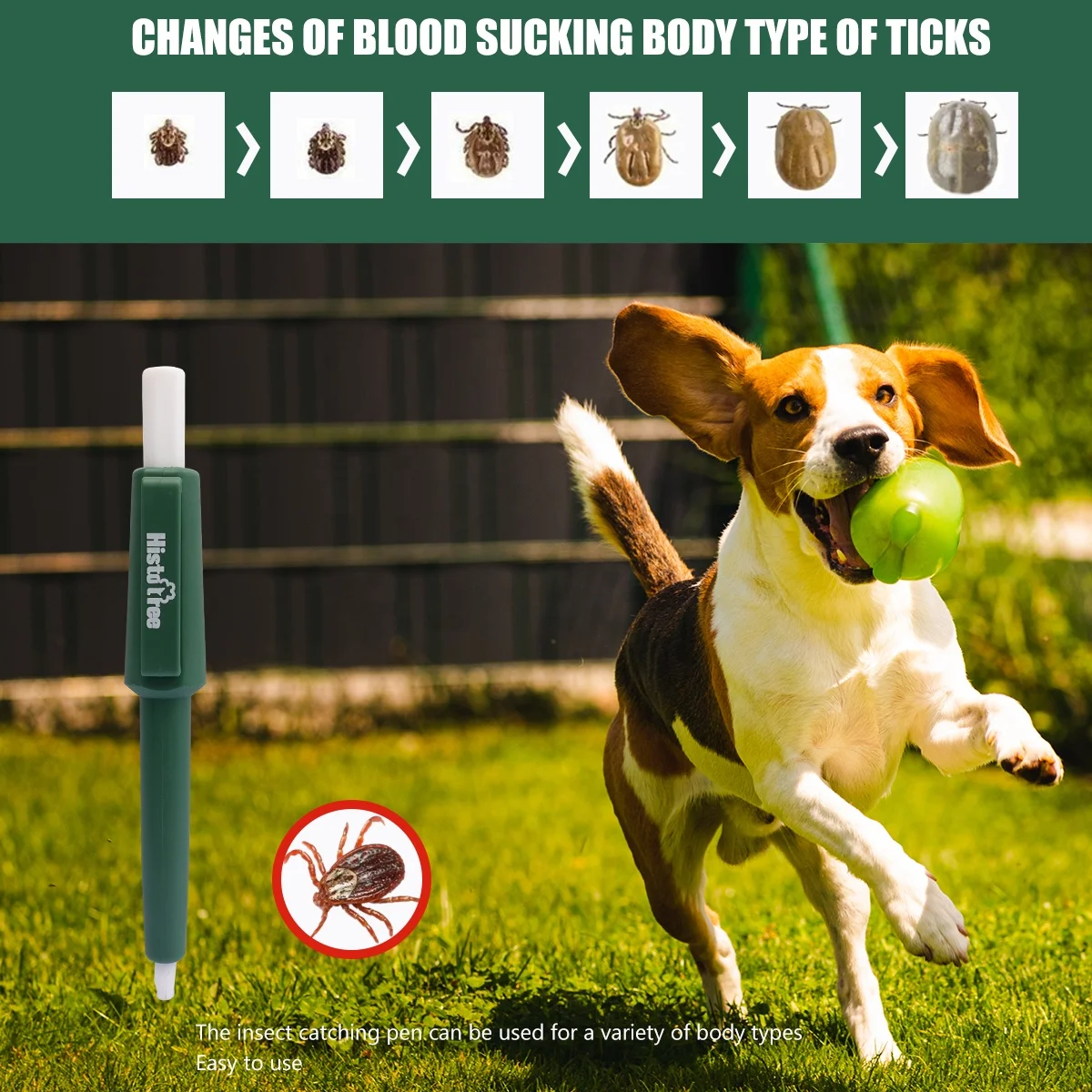 Factory Wholesale Custom Logo Cat Tick Twister Dog Pet Tick Remover Pen