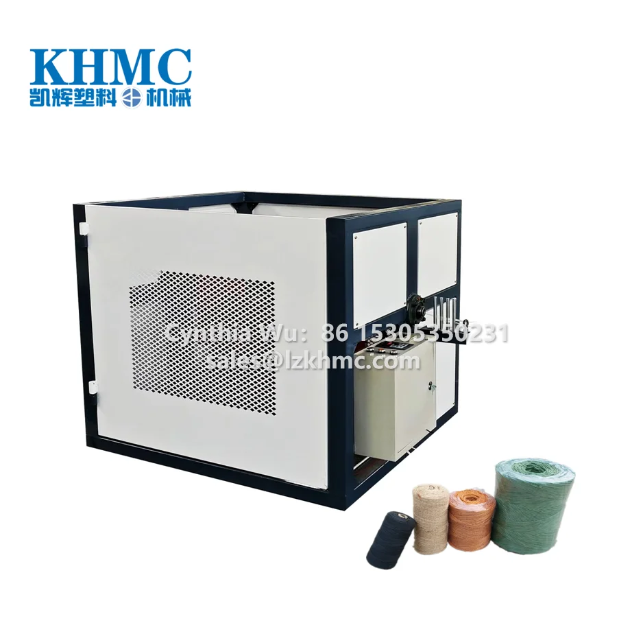 PP Twine twisting and spool winding machine inflow twister/ 5kg bobbin winding and twisting machine