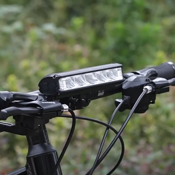 Waterproof Bicycle Light Set-USB Charging Front Tail & Headlight Power Supplied by Battery