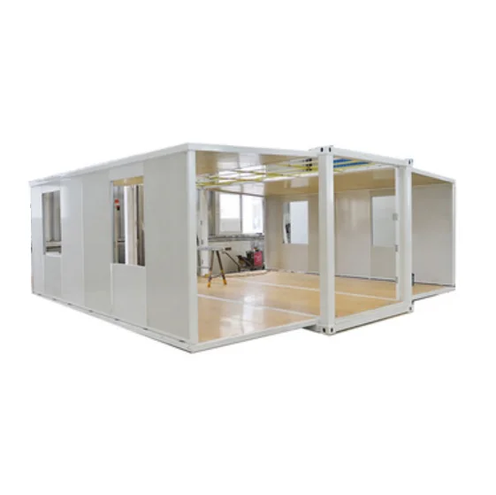 Prefabricated modular hotel luxury houses 40 feet shipping container home hotel with toilet office bathroom