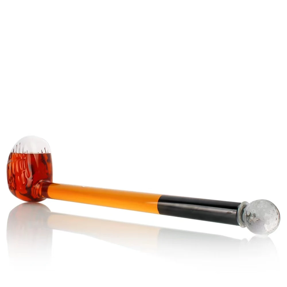 Golf clubs Shape  borosilicate drink bottle vodka whiskey rum gin glass bottle with glass cork golf clubs glass whisky decanter