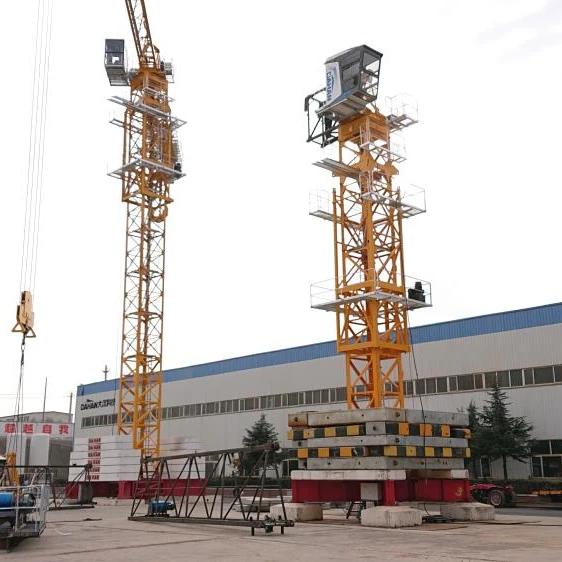 China topless tower crane used 10 ton tower crane construction tower cranes for sale in uae