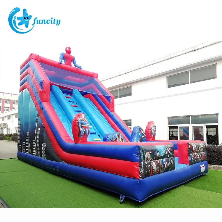 Factory price inflatable slides jumping castle outdoor bounce slide inflatable inflatable bouncy slide for kids