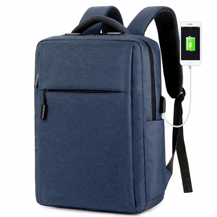 Customized 15.6 Inch Nylon Men Laptop Backpack Male School Backpack Usb Charging Waterproof laptop Backpack for Men