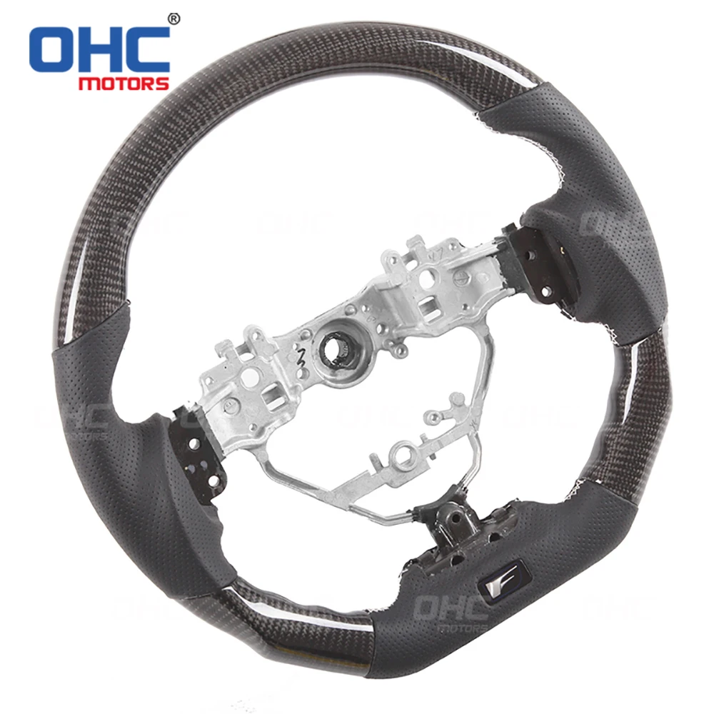 OHC Motors REAL Carbon Lenkrad Steering Wheel for lexus rcf carbon fiber steering wheel IS NX RX CT200h 300 200 rc f