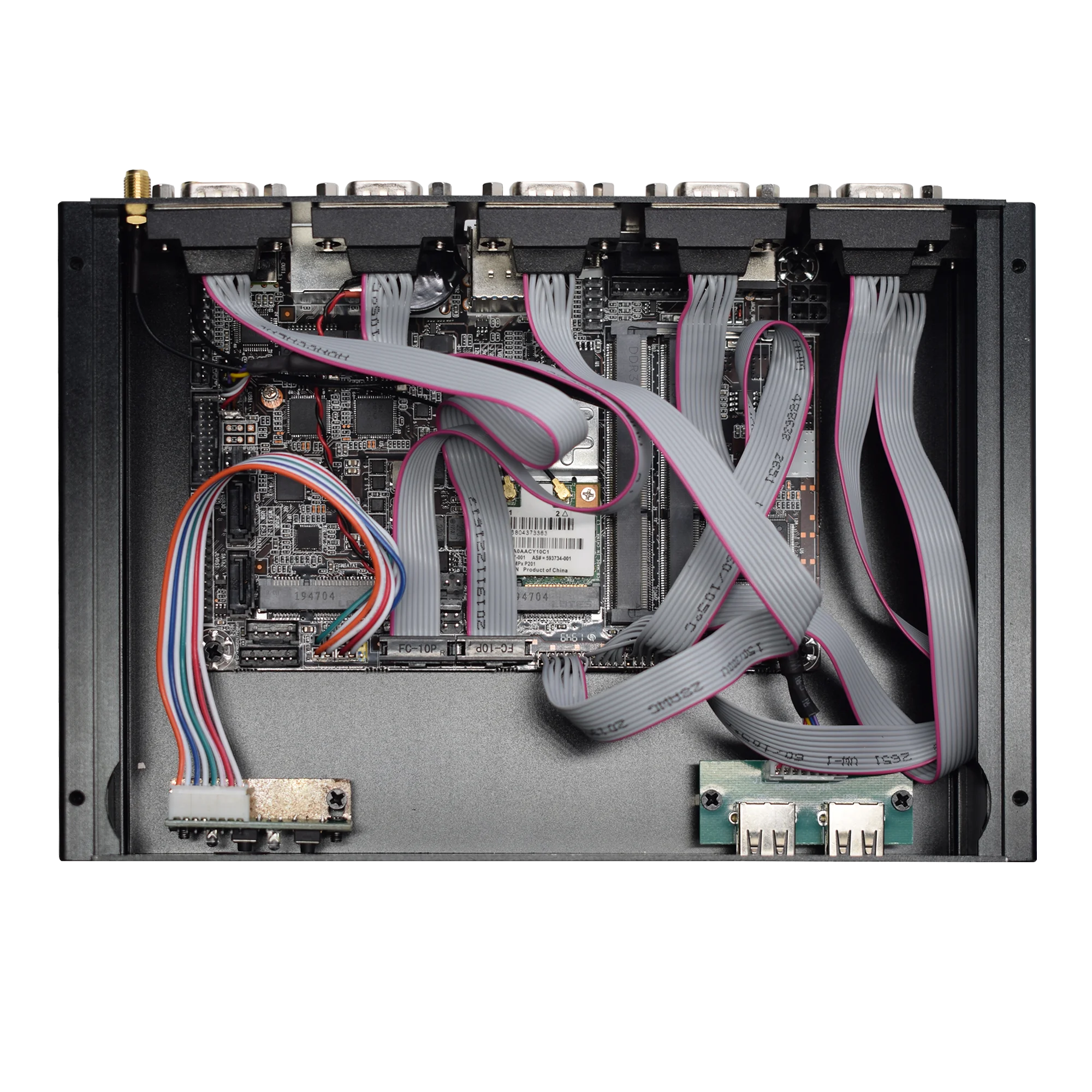 Fanless  Thin Client Small Calculator i5 4200U 16G 512G SSD DDR4 Home Industrial PC Case Computer Mini PC