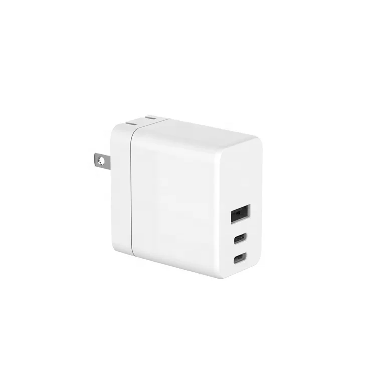 TRUSDA S23 лучшее качество GaN Tech 90 Вт тройное Зарядное устройство USB с американской вилкой, адаптирующаяся к выходному току 2A 3A 4A 4.5A или 5A