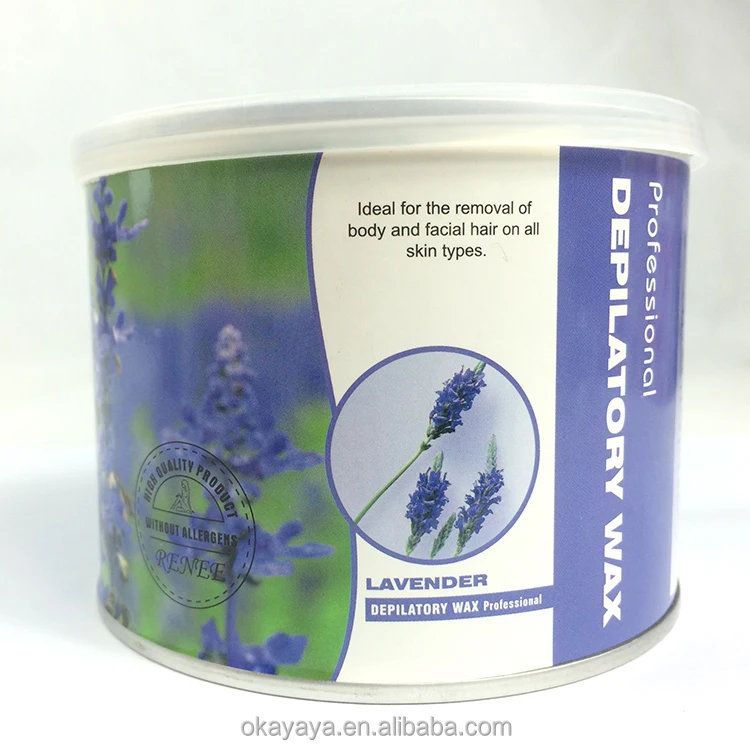All Natural 400g Canned Depilatory Wax  Soft Wax For Hand Arms Hair Removal At Home Salon