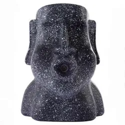 Moai Humidifier Creative Air Purification Aroma Diffuser Spray Funny Easter Island Moai Statue