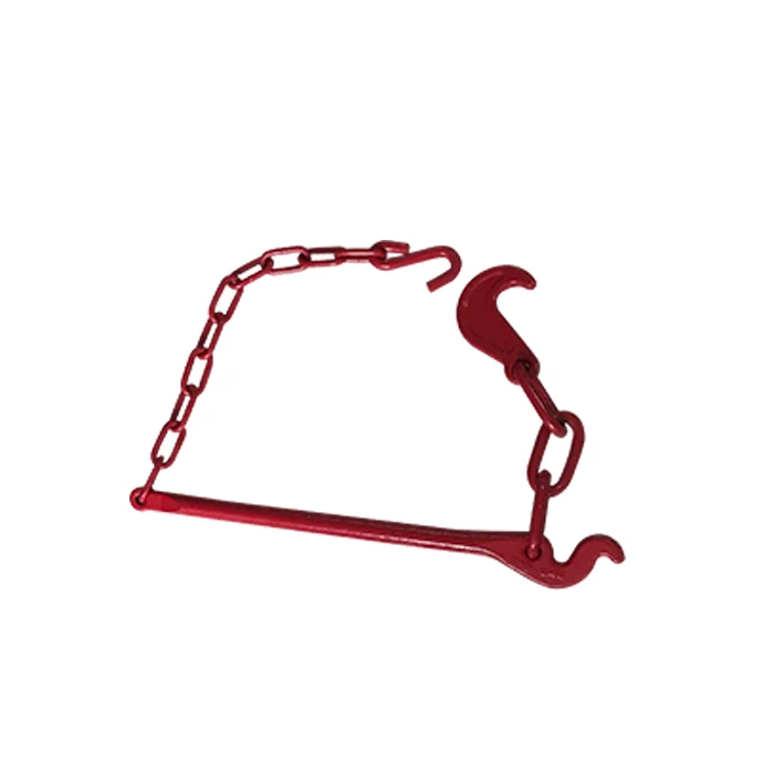 Heavy Duty Painted Lashing Chain Tension Lever Load Binder Forged High Tensile Steel Chain Tensioner for Cargo RoRo Transport