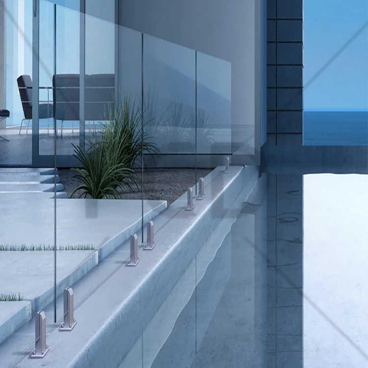 New Product Spigot Glass Railings Customized Spigot Glass Clamp For Glass Balustrade