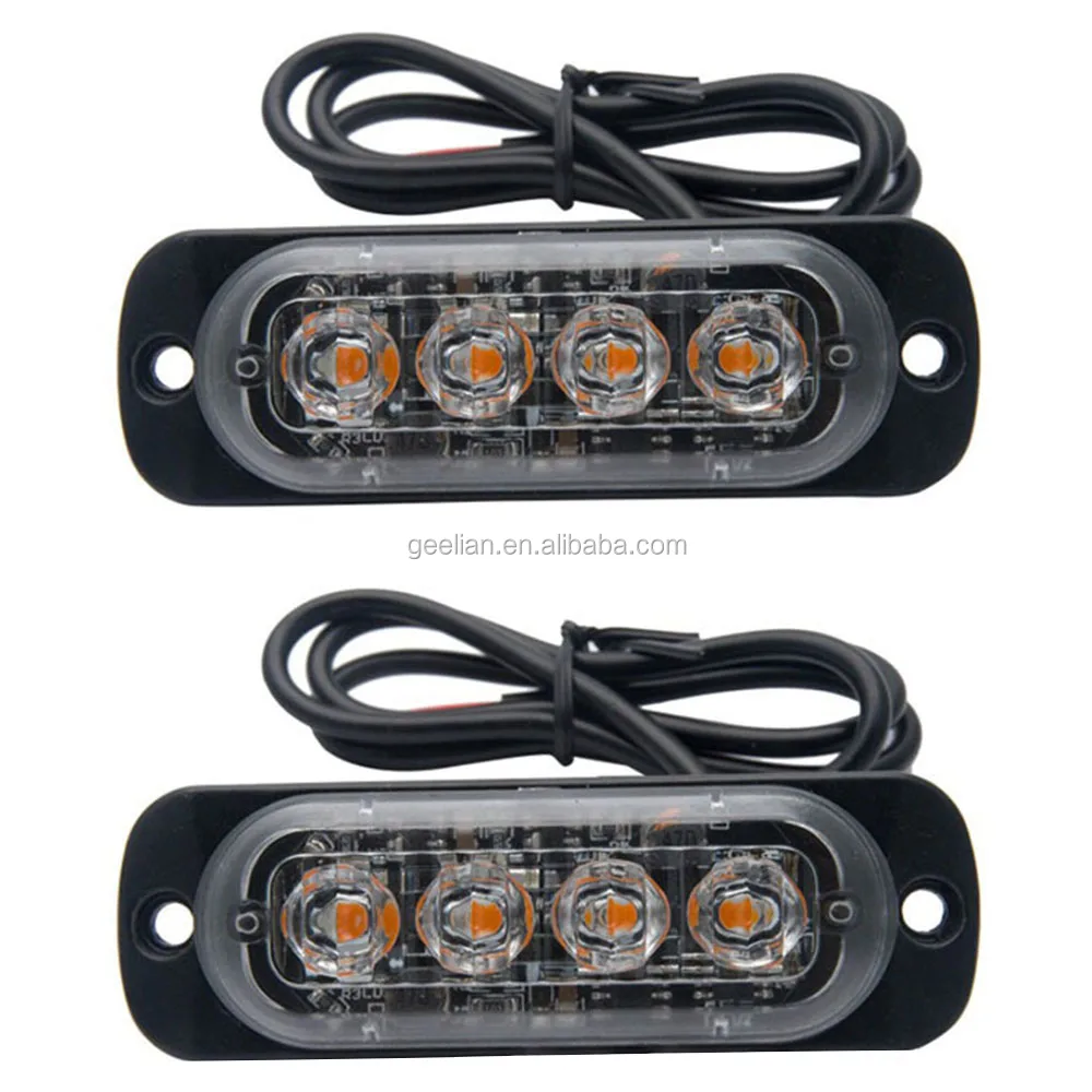 high power mini light bar with siren led warning light bar