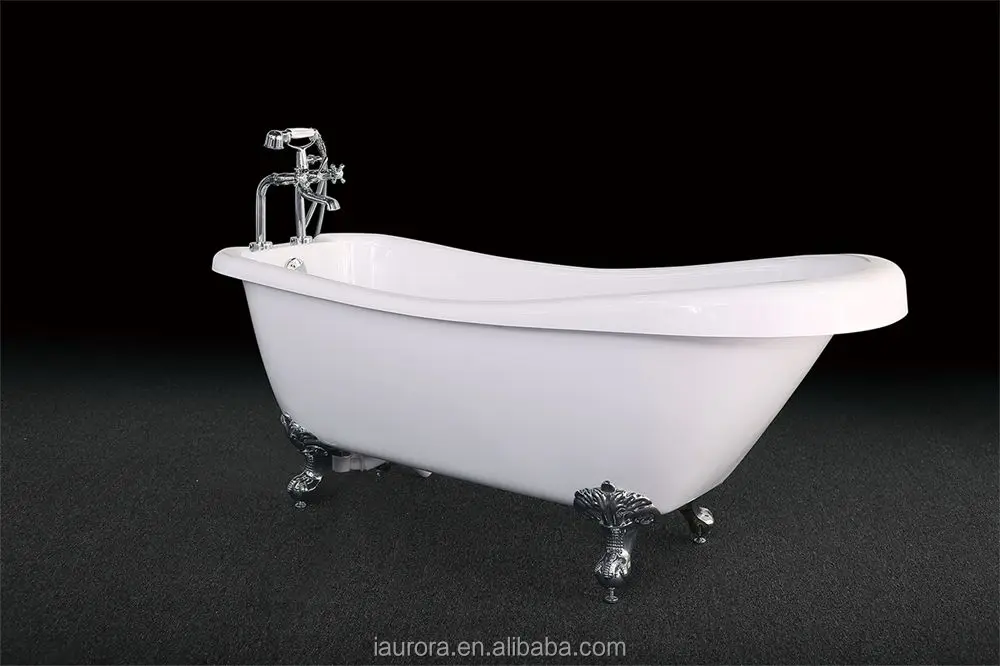 SUEZ Cheap Bathtub with Claw Foot Bath Tub with Four Leg