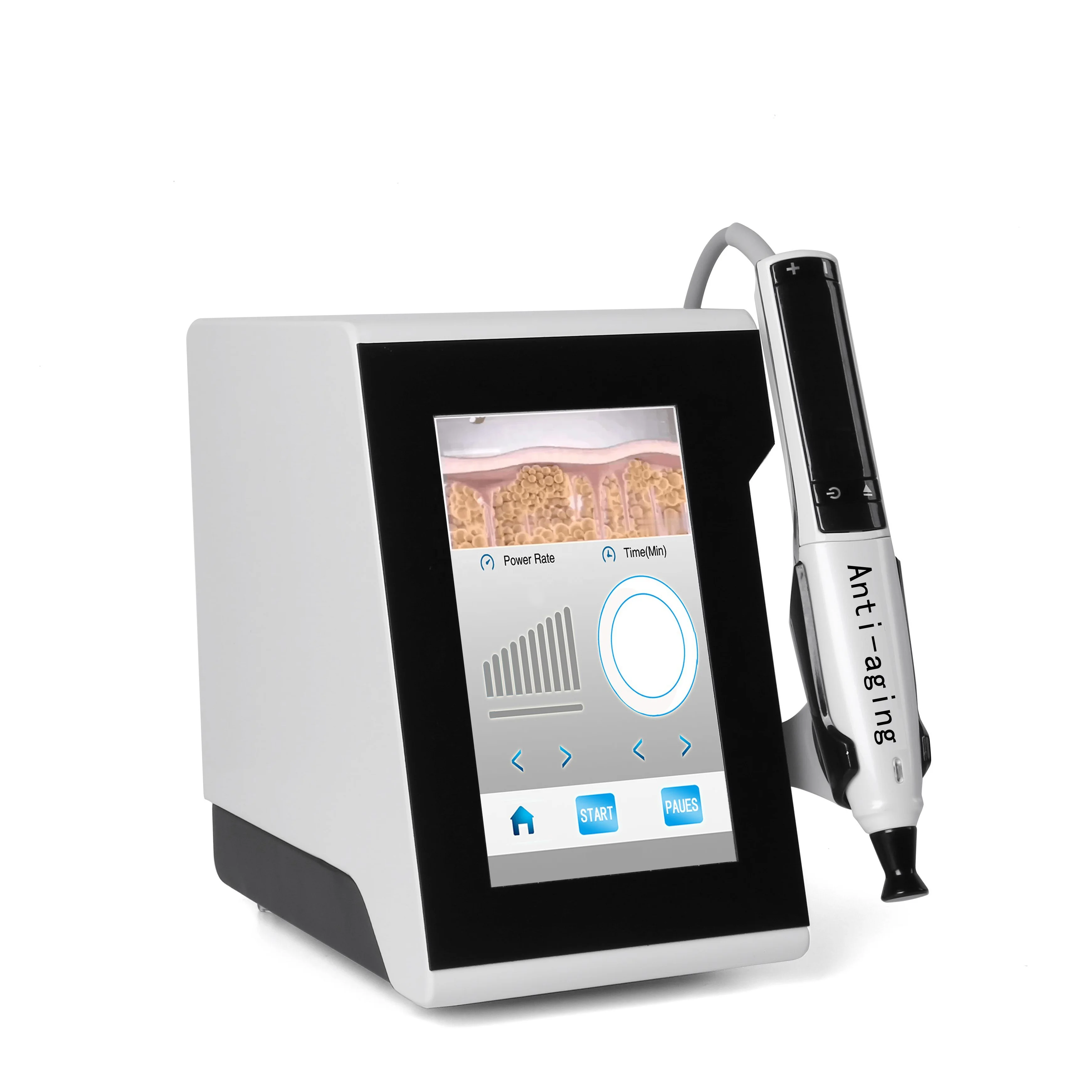 Rf Magic Eyes Beauty Device For Wrinkles Removal High Frequency Heat Treatment Machines For Dark Circles Removal