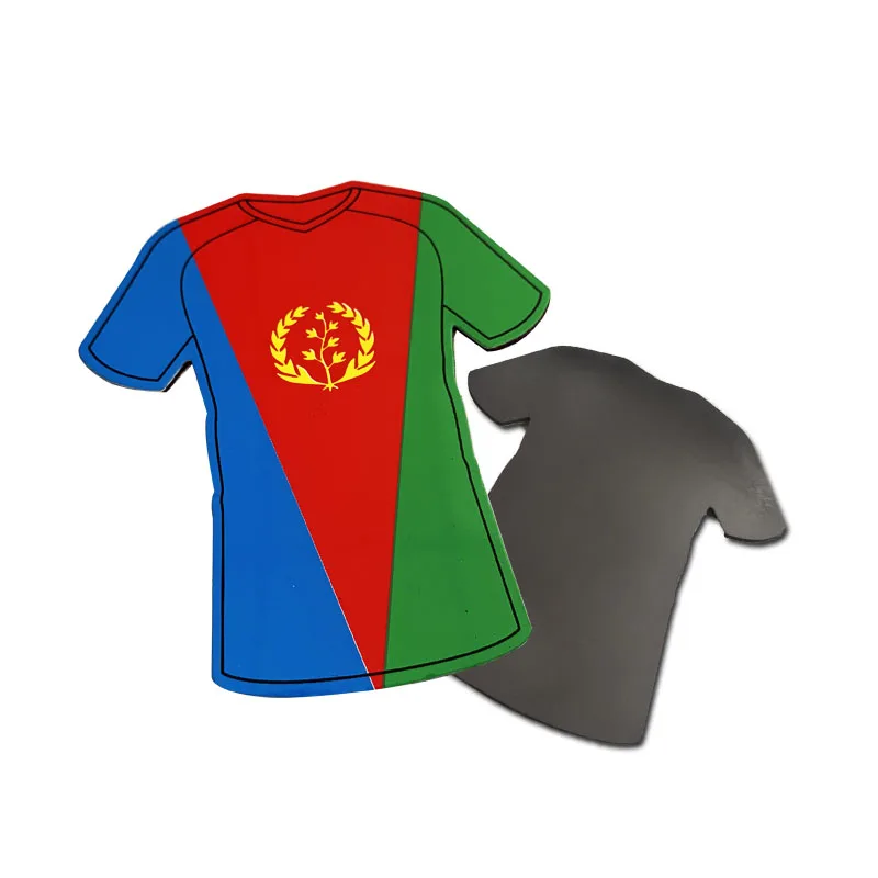 Promotional Custom Logo Fridge Magnets Aluminum Metal Fridge Magnet Ref Refrigerator Magnet for Souvenir