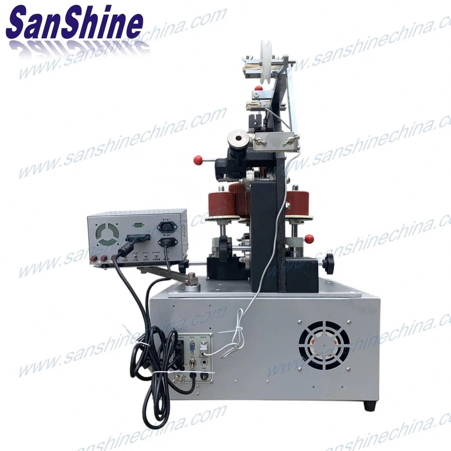 Replace RUFF toroid winder by (SS300 series) gear type automatic big heavy toroid coil winding machine
