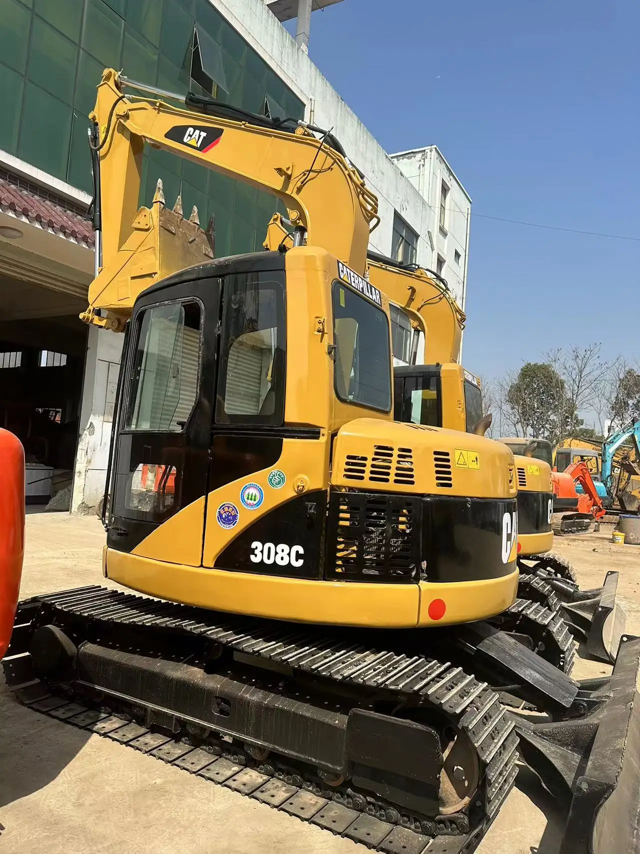 Hot sale Used Caterpillar mini excavator 308 308c with dozer,Original Cat308E2 307E2 306E2 305.5E2 excavators in good condition
