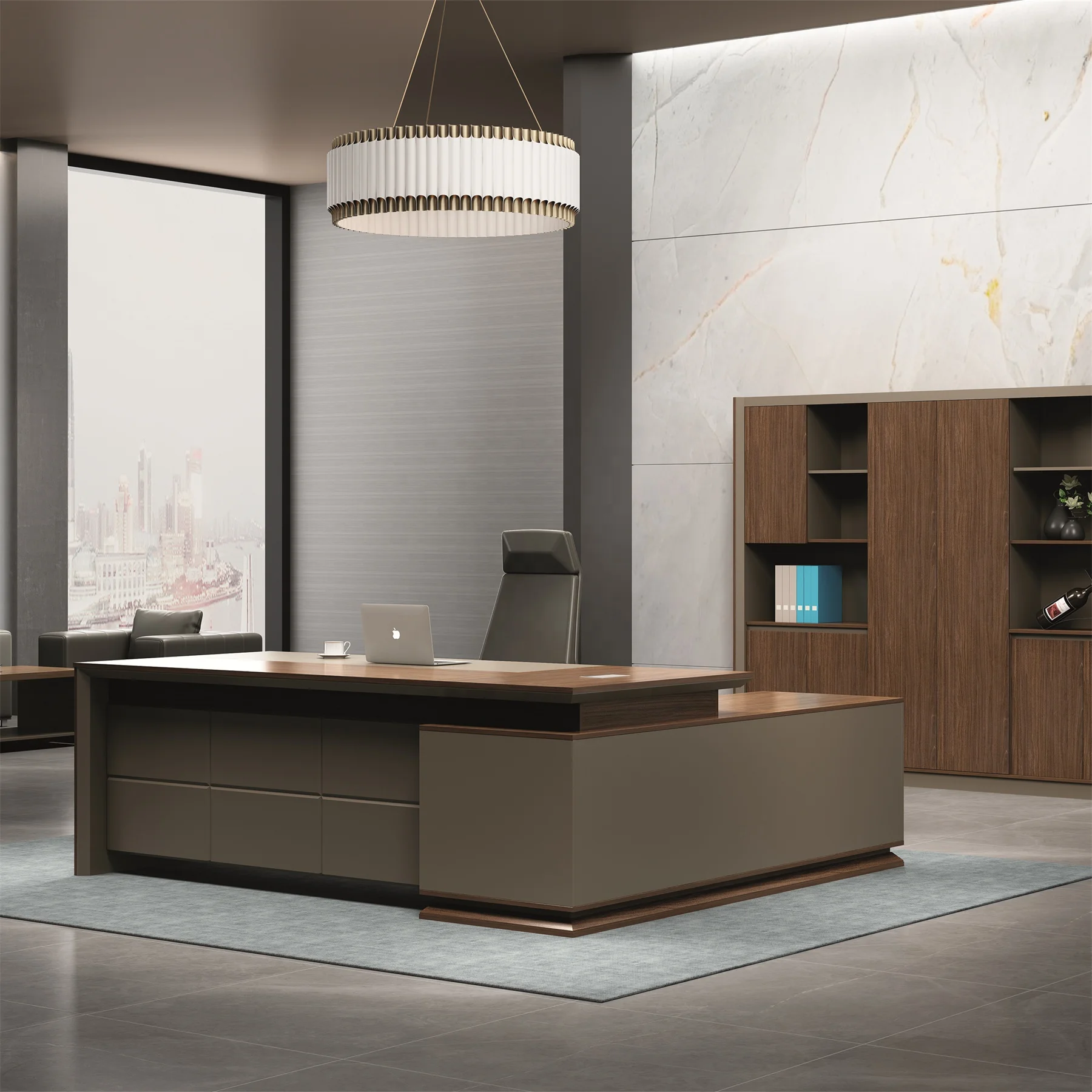 big modern mdf executive office ceo boss tables office desk furniture set escritorios de oficina for office