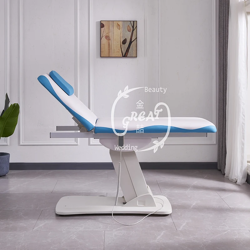 Roller electric medical luxury great foshan hot sale spa hydraulic rotating for facials salon massage table salpn beauty bed