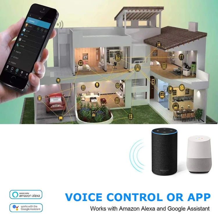 New WiFi EU Smart Plug Adapter for Google Home Wireless Remote Voice Control Monitoring Timer Socket