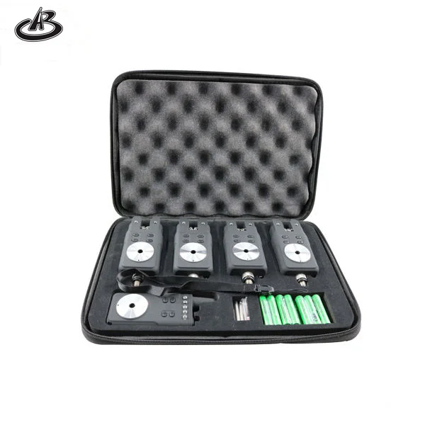 Wireless Electric Carp Fishing Bite Indicator JZH-RF698 4+1 Set With Factory Price