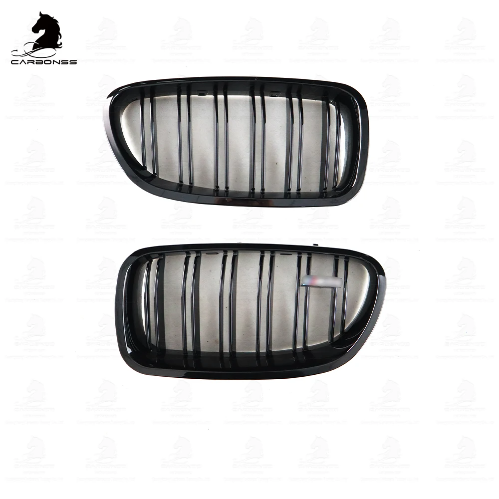 Auto car parts ABS Glossy Black Front Grill Grille For BMW F10 2011-2016