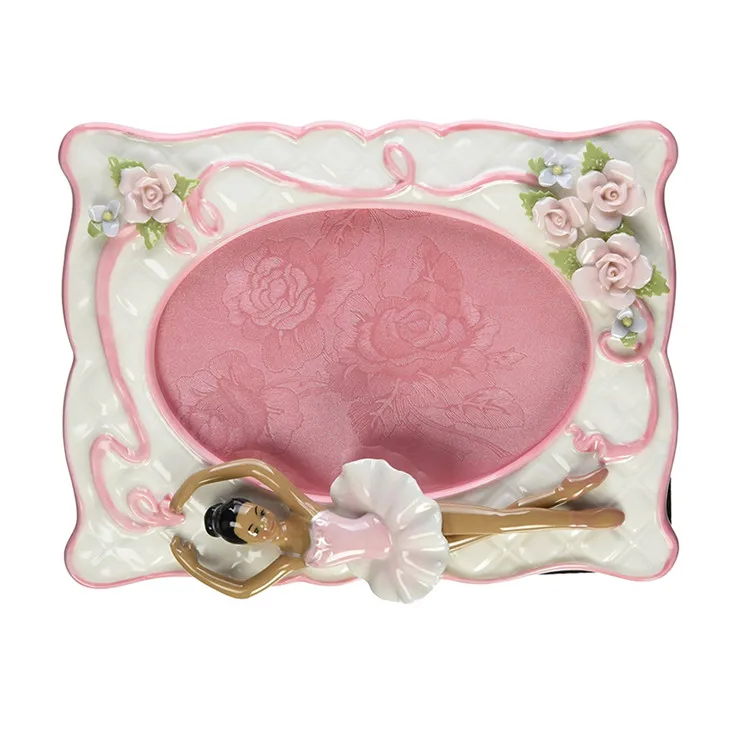 Ballerina Picture Frame with LOGO/Shape/Size/Packing Customized Acceptable