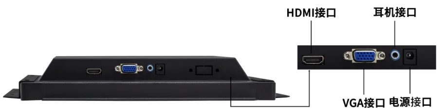 Wholesale Kiosk screen monitor 18.5 inch Industrial Metal case LED/LCD Display Open Frame Touchscreen for industrial