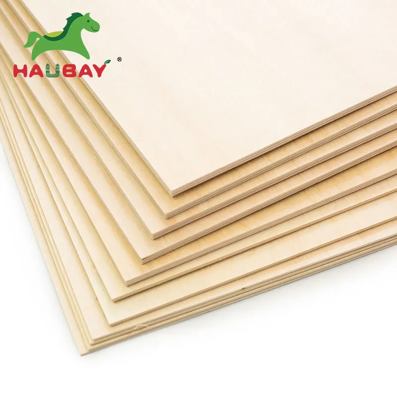 Popular Selling Basswood 3Mm Lightweight Plywood Industry