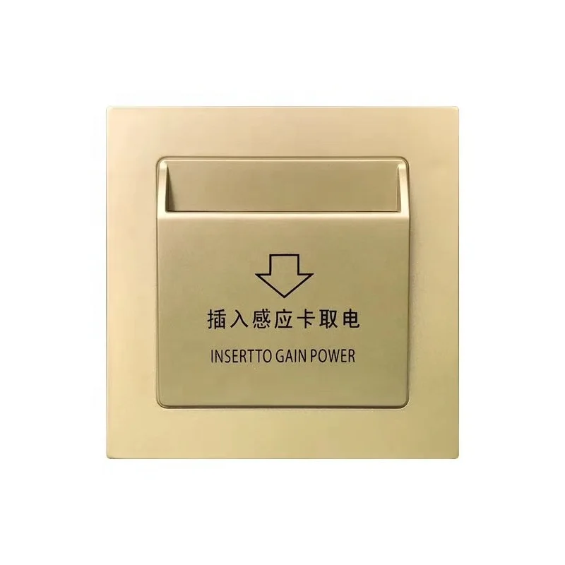 Wall socket switch smart card holder energy saver switch hotel power saving switch