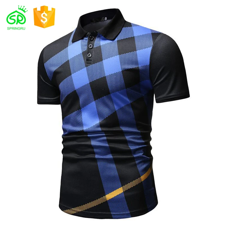 
Wholesale Cheap Custom T-shirt Printing Mens Clothing Polo T Shirt 