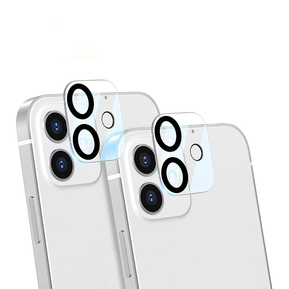 Ultra Thin 3D Tempered Glass Camera Lens Protector for iPhone 11 12 Pro 6.1 Camera Lens screen Protector