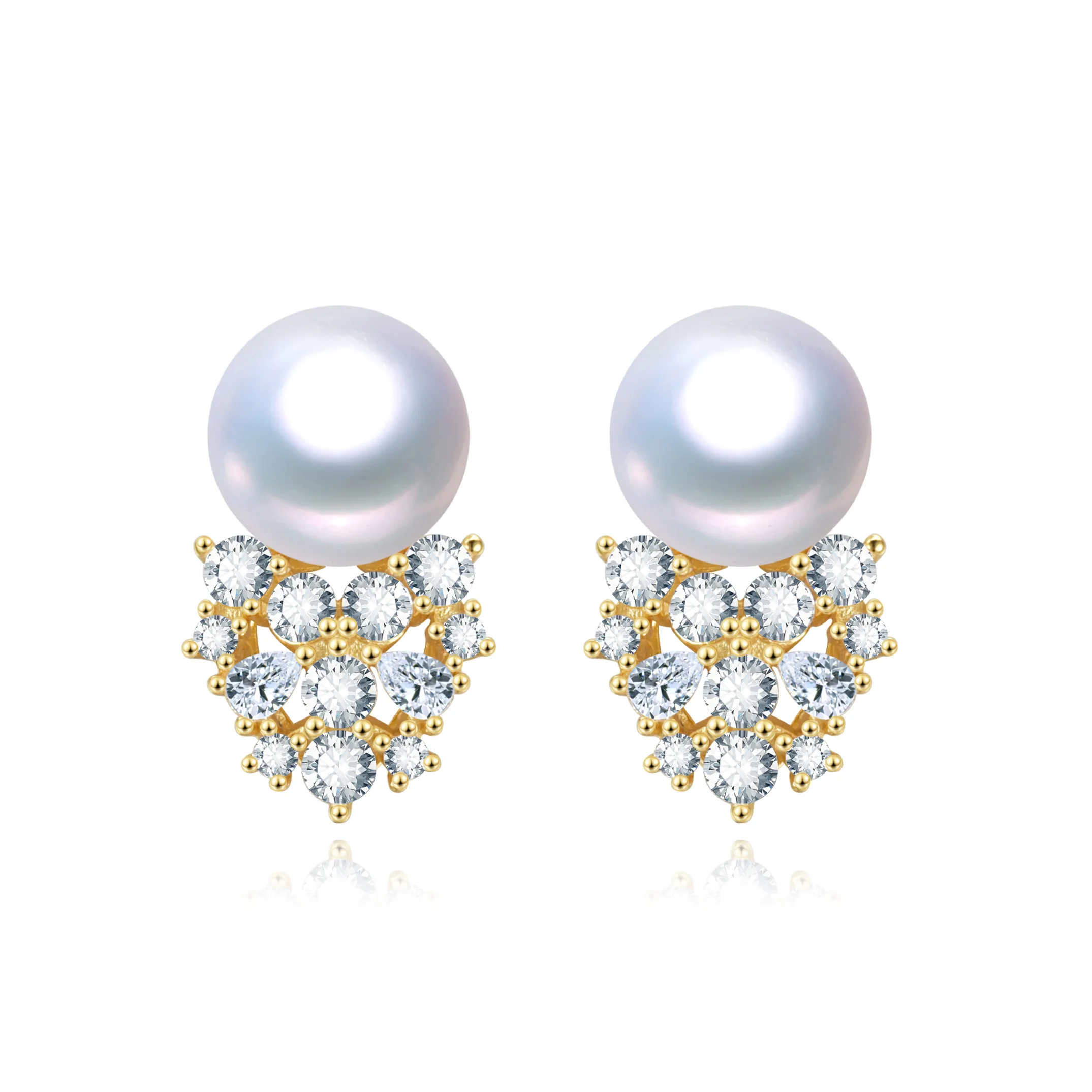 natural cultured genuine fresh water wholesale price new arrival fashionable supplier integrity pearl silver 925 pearl earring