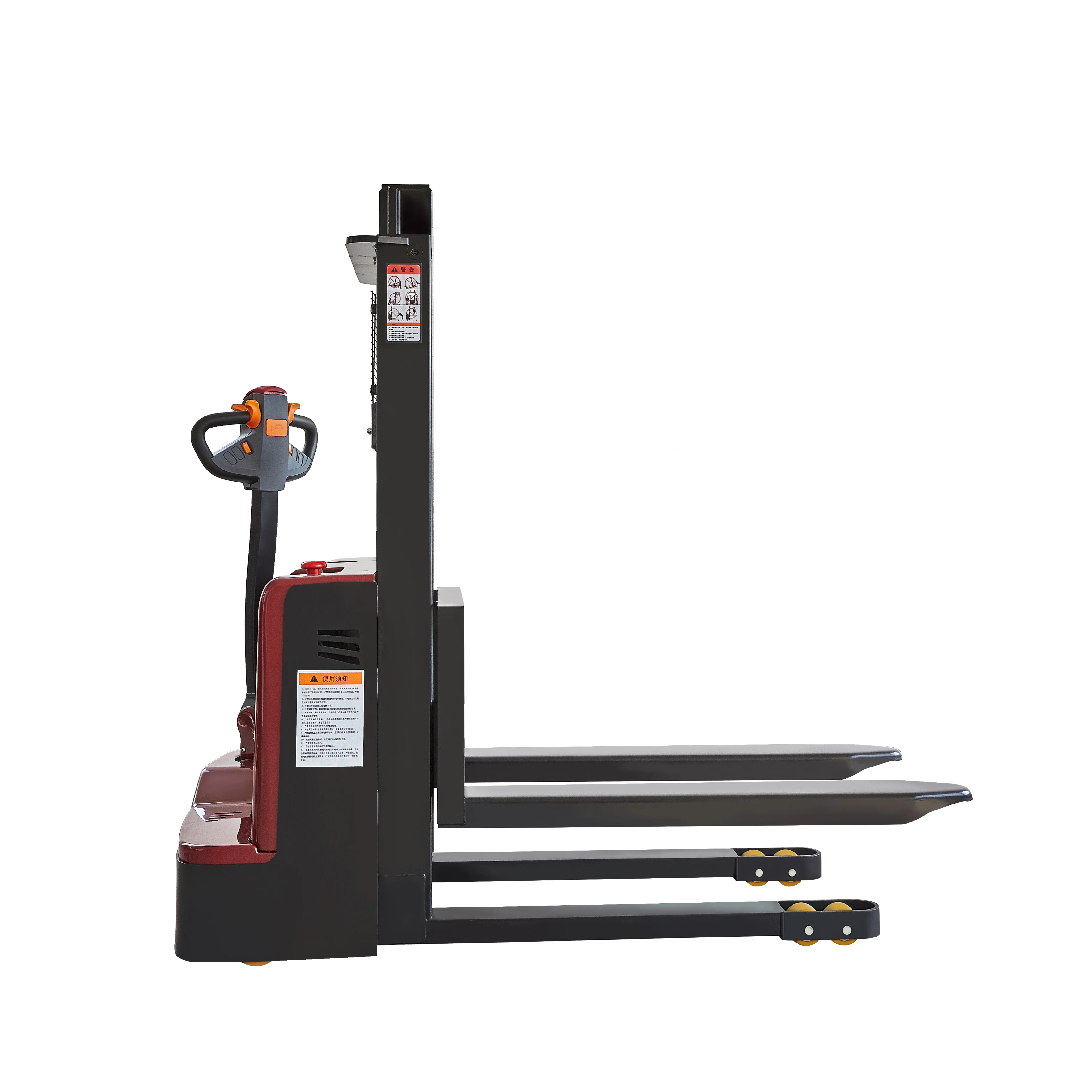 hydraulic manual stacker 2 ton Balance weight electric stacker CDD20A forklift on sale