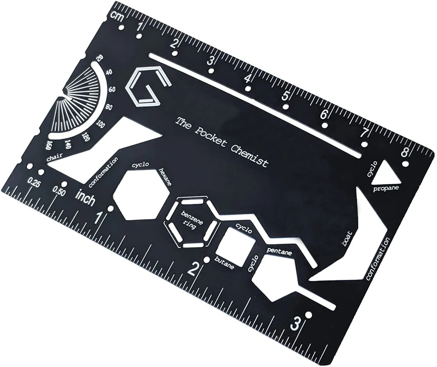 The Pocket Chemist Exam Edition Organic Chemistry Stencil Drawing Template card