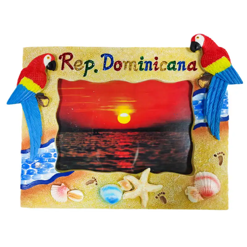 Custom Sea life Resin Photo/Picture Frame Tourist Souvenir Gifts