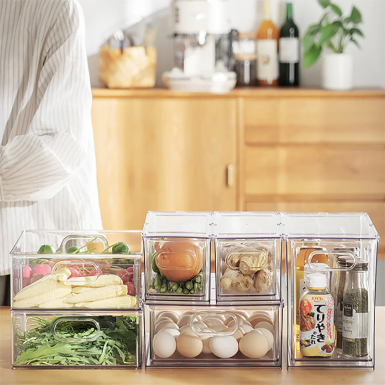 Home multifunctional storage box desktop plastic box cosmetics storage containers bathroom small object storage