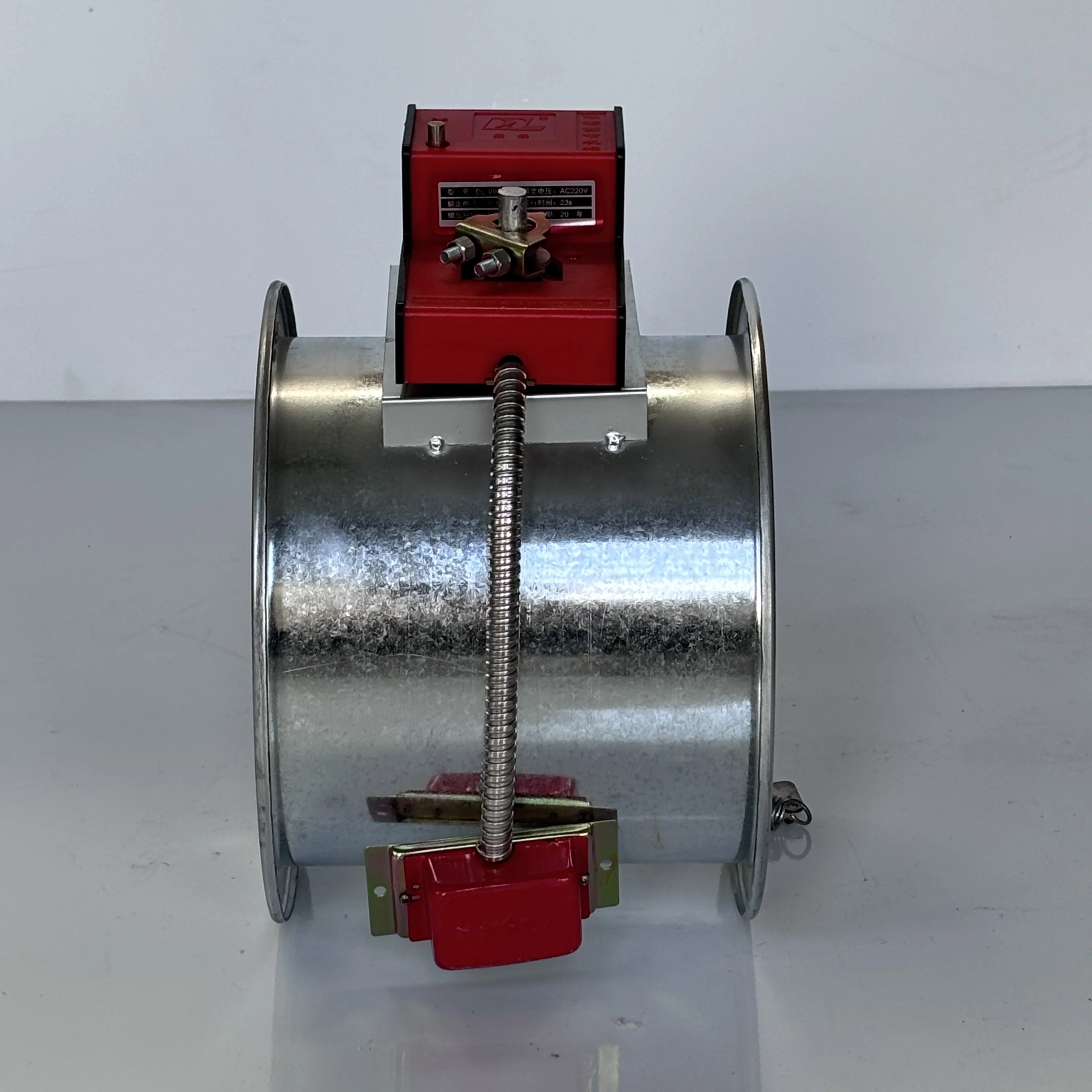 Made in China Galvanized Steel Bellmouth Spigot with Balancing Damper for Air Volume Control suppliers